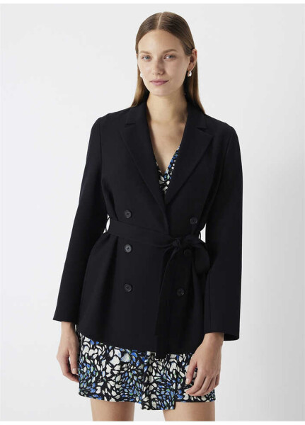 Ipekyol Normal Black Women's Jacket IS1240005064001 - 4