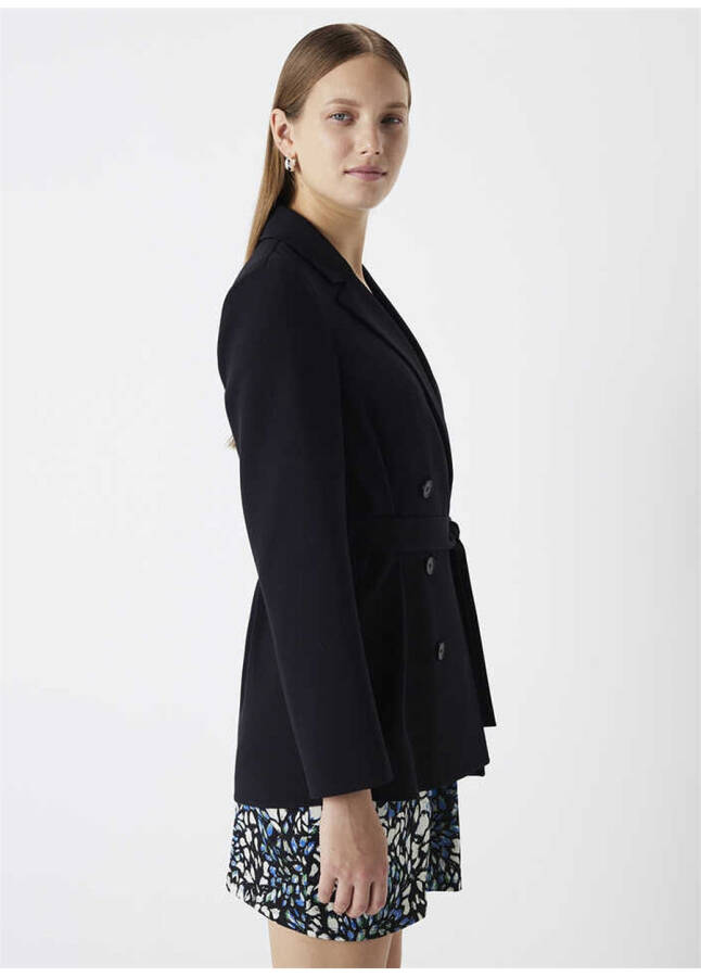 Ipekyol Normal Black Women's Jacket IS1240005064001 - 5