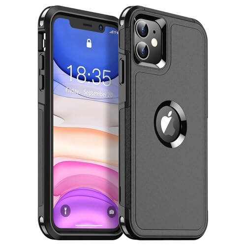 iPhone 11 Case, Military Drop Proof, Black - 4