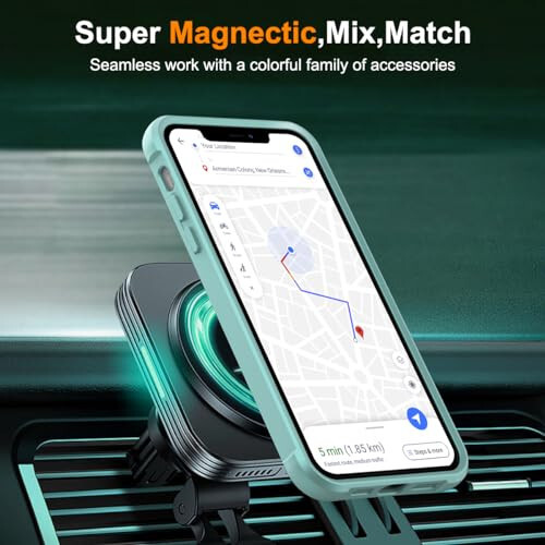 iPhone 12/12 Pro Case with 360° Rotatable Magnetic Ring Stand [Military Grade Protection] - 5