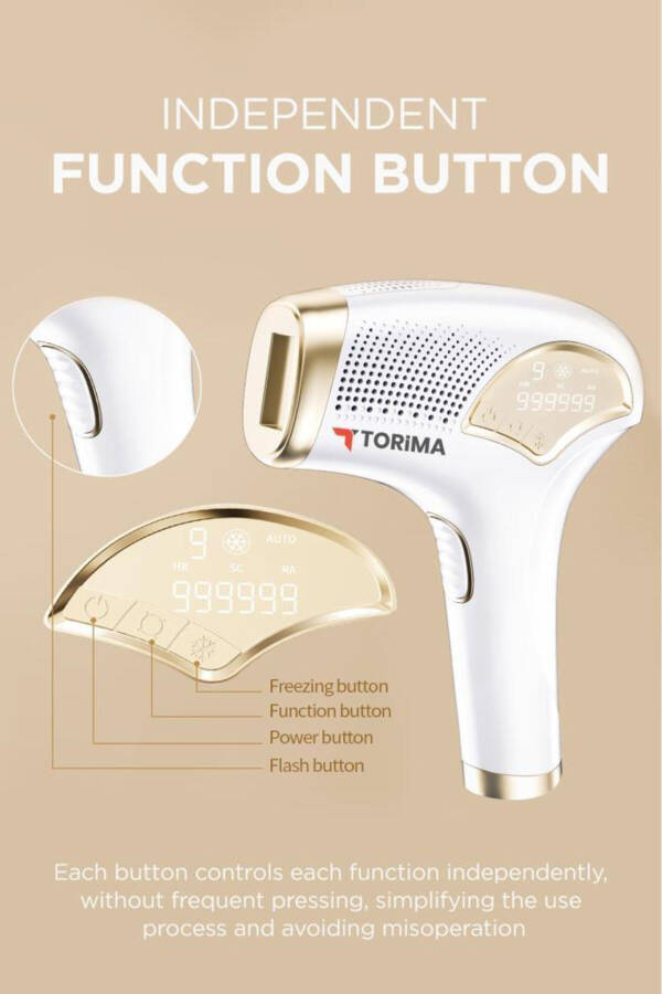 IPL Ice Head Laser Hair Removal 999,999 Shots Automatic/manual Touch Screen Painless Body Device - 11