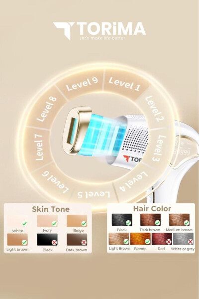 IPL Ice Head Laser Hair Removal 999,999 Shots Automatic/manual Touch Screen Painless Body Device - 15