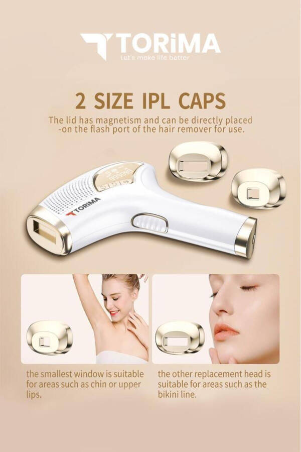 IPL Ice Head Laser Hair Removal 999,999 Shots Automatic/manual Touch Screen Painless Body Device - 8