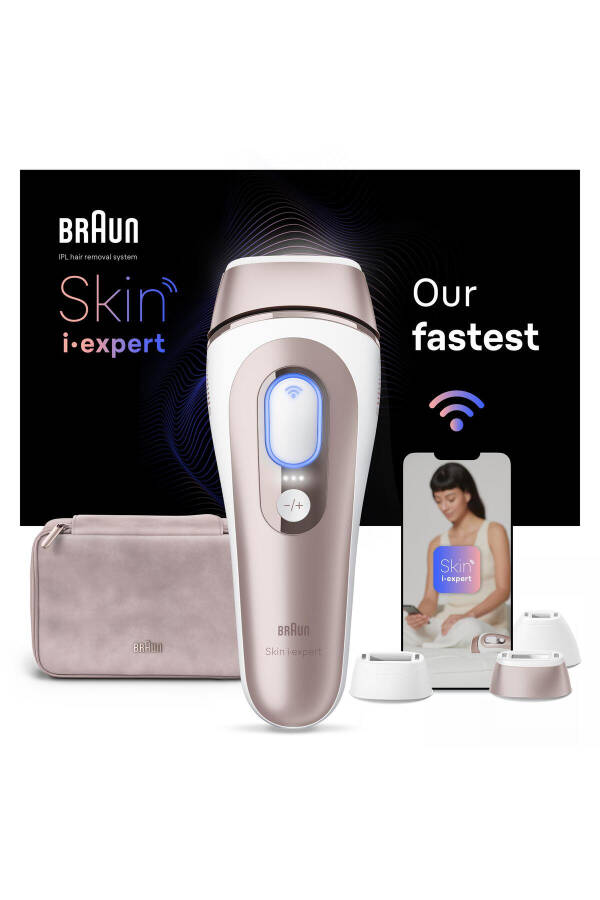 IPL Skin i·expert, Home Hair Removal, Free App, Bag, Gillette Venus, 3 Heads, PL7253 - 1