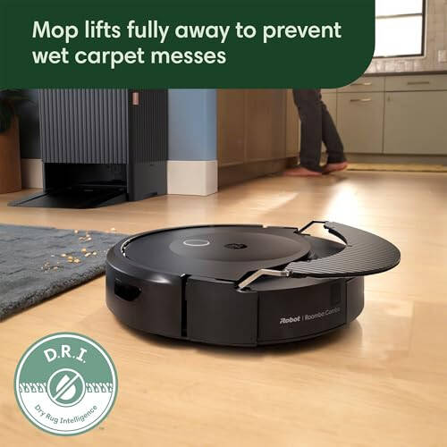 iRobot Roomba Combo 10 Max Robot Vacuum and Mop + AutoWash Dock (x0850) - Multi-Functional Base, Refills Bin, Washes & Dries It's Mop Pad, Self-Emptying, Auto-Retract Mop Pad, Avoids Obstacles - 6