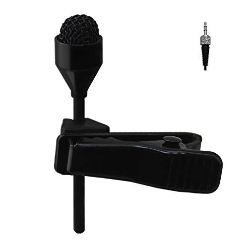 J K Pro Lavalier Lapel Microphone MIC-J 044 Compatible with Sennheiser Wireless Transmitter - Omnidirectional Condenser Mic - 1