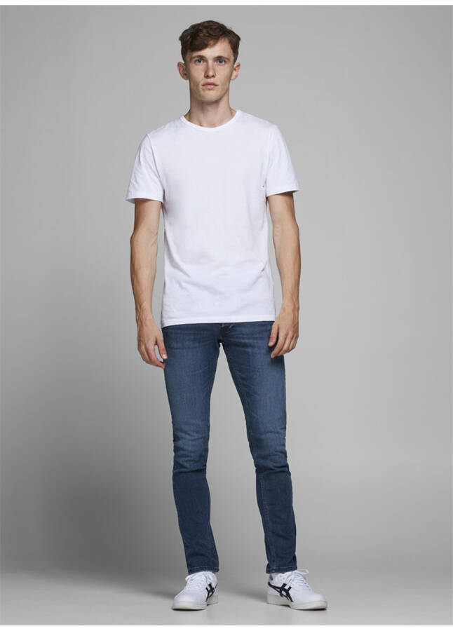 Jack & Jones 12173407 Erkek Slim Fit Denim Pantolon - 9