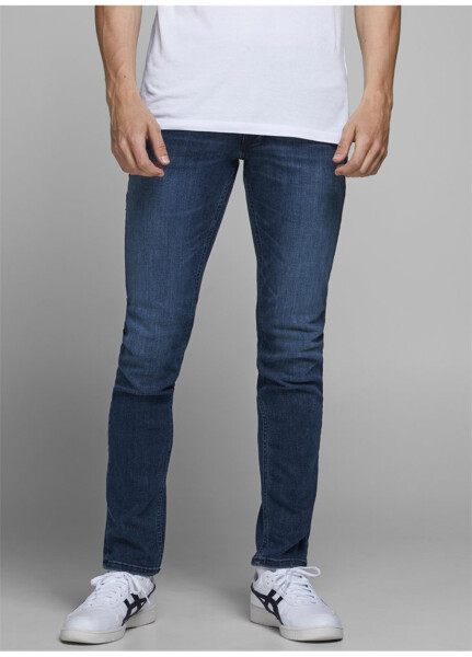 Jack & Jones 12173407 Erkek Slim Fit Denim Pantolon - 10