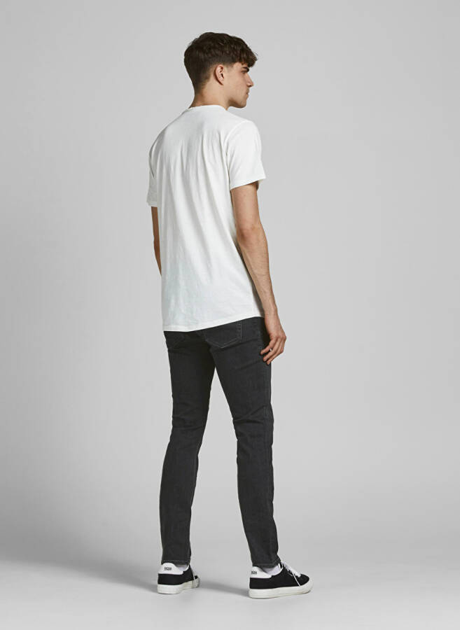 Jack & Jones 12190854_JJIGLENN JJORIGINAL AM 809 Erkaklar uchun past bel skinny fit jinsi shimlari - 1