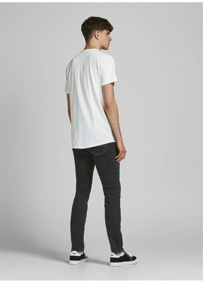 Jack & Jones 12190854_JJIGLENN JJORIGINAL AM 809 Erkaklar uchun past bel skinny fit jinsi shimlari - 8