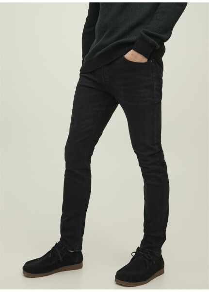 Jack & Jones 12202099_JJITIM JJORIGINAL CJ 789 N Siyah Erkek Normal Bel Slim Straight Denim Pantolon - 13