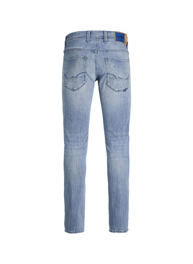 Jack & Jones 12229202_JJIGLENN JJBLAIR GE 202 No Mavi Erkek Düşük Bel Slim Fit Denim Pantolon - 6