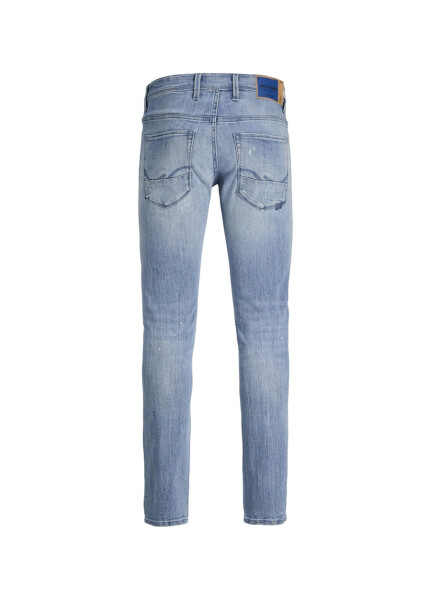 Jack & Jones 12229202_JJIGLENN JJBLAIR GE 202 No Mavi Erkek Düşük Bel Slim Fit Denim Pantolon - 14