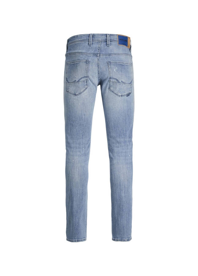 Jack & Jones 12229202_JJIGLENN JJBLAIR GE 202 No Mavi Erkek Düşük Bel Slim Fit Denim Pantolon - 14