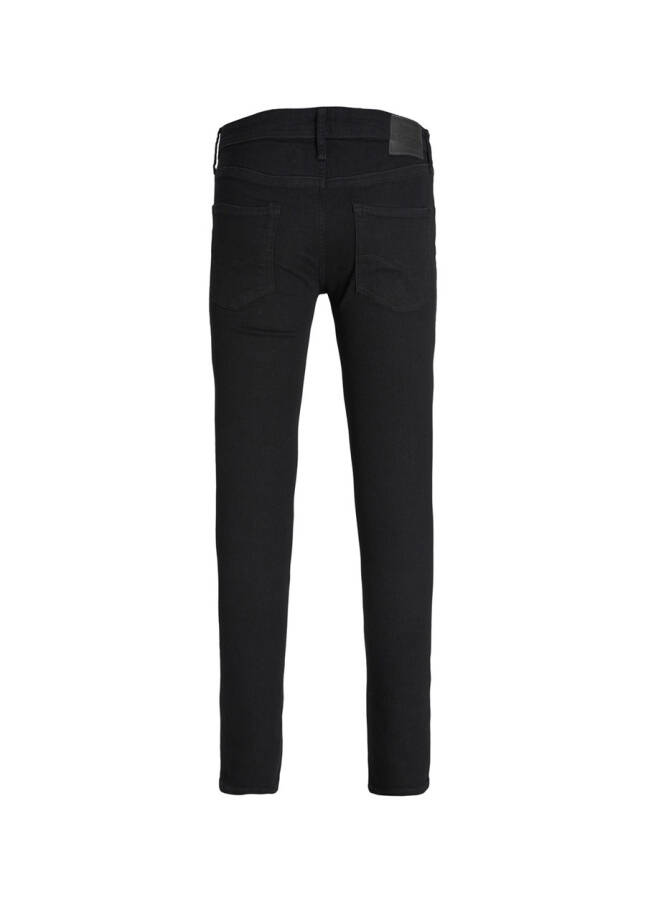 Jack & Jones 12237365_JJILIAM JJORIGINAL MF 773 Black Men's Low Waist Skinny Fit Denim Jeans - 16