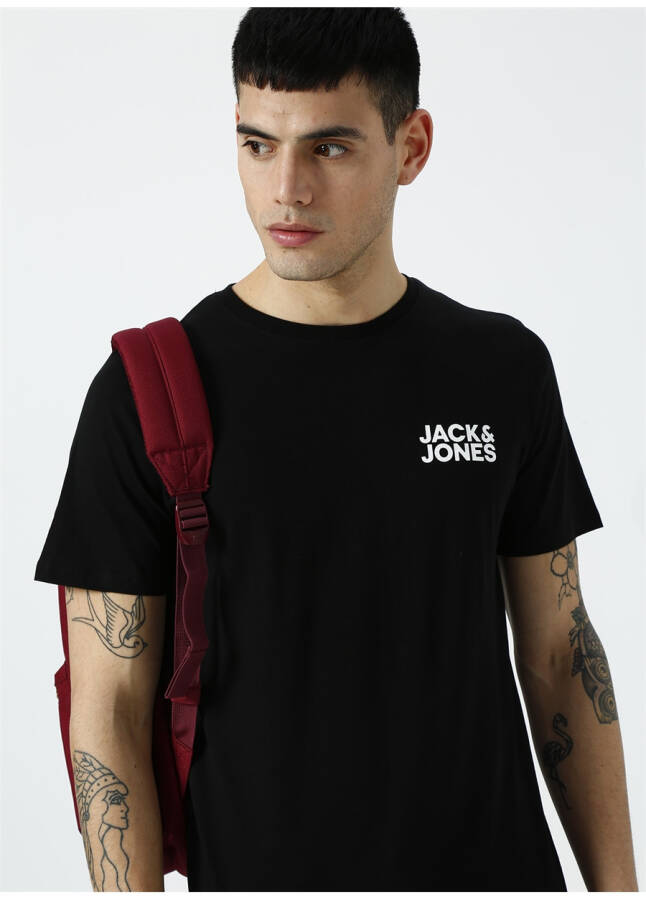 Jack & Jones Black Men's T-Shirt 12151955 - 7