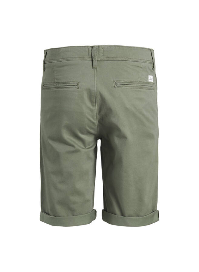 Jack & Jones Boys' Regular Fit Green Shorts - 2