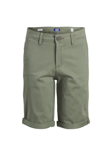 Jack & Jones Boys' Regular Fit Green Shorts - 3