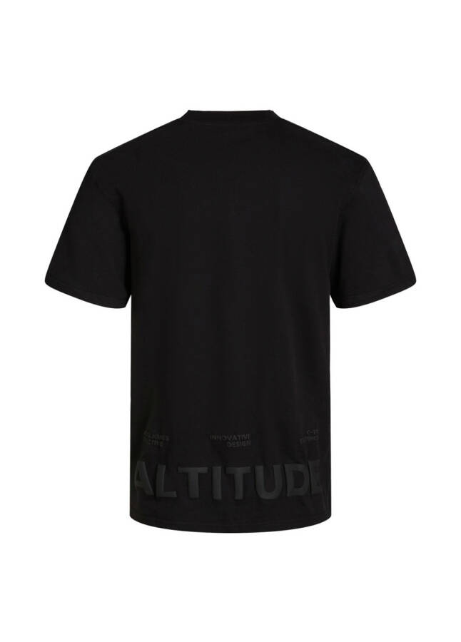 Jack & Jones Dumaloq Yaka Qora Erkaklar T-ko'ylagi JCOALTITUDE TEE SS CREW NECK - 4