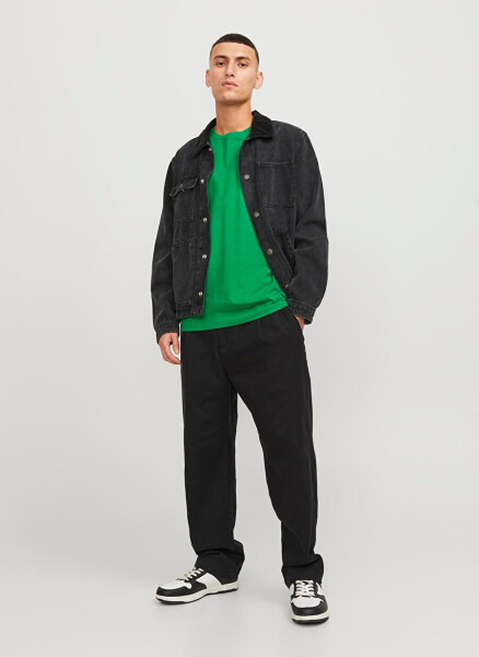 Jack & Jones Dumaloq Yoqa Yashil Erkaklar T-ko'ylagi JJEORGANIC BASIC TEE SS O-NECK NOOS - 2