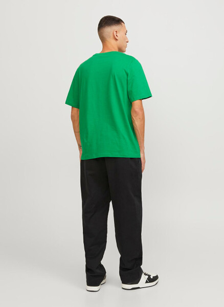 Jack & Jones Dumaloq Yoqa Yashil Erkaklar T-ko'ylagi JJEORGANIC BASIC TEE SS O-NECK NOOS - 6