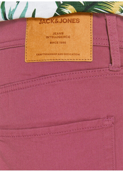 Jack & Jones Erkek Şort, Koyu Pembe, 12201546_JPSTRICK JJORIGINAL - 16