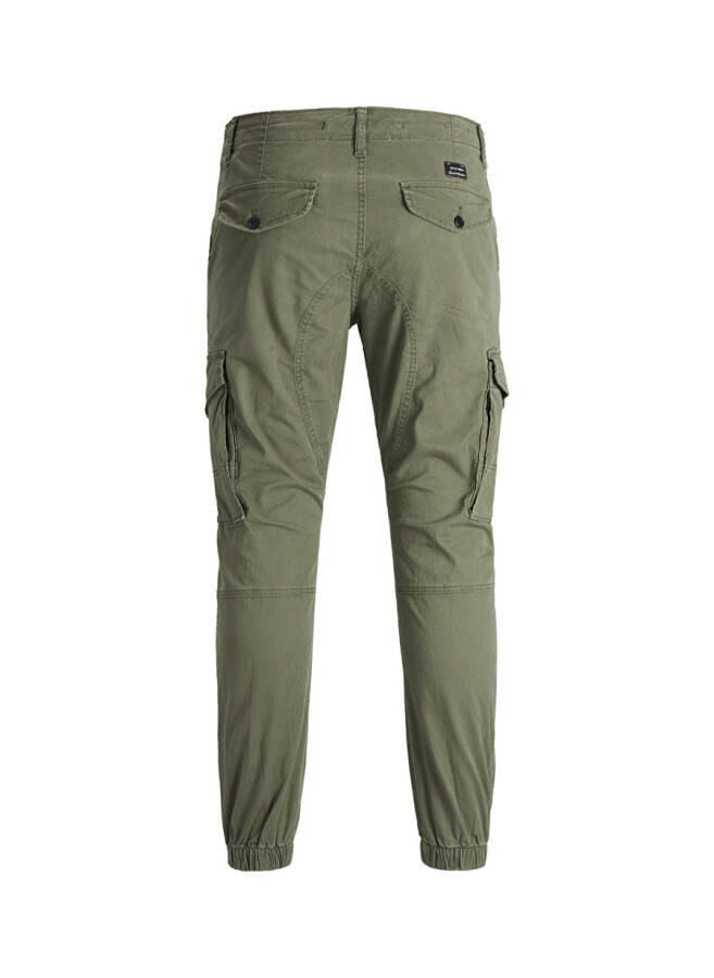 Jack & Jones Green Boys' Straight Cargo Pants - 7