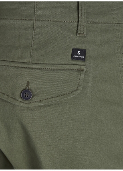 Jack & Jones Green Boys' Straight Cargo Pants - 16