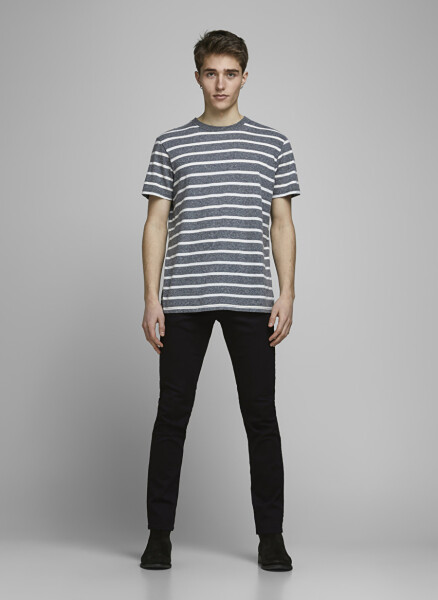 Jack & Jones JJIGLENN JJICON JJ 177 50SPS NOOS Siyah Erkek Dar Denim Pantolon - 1