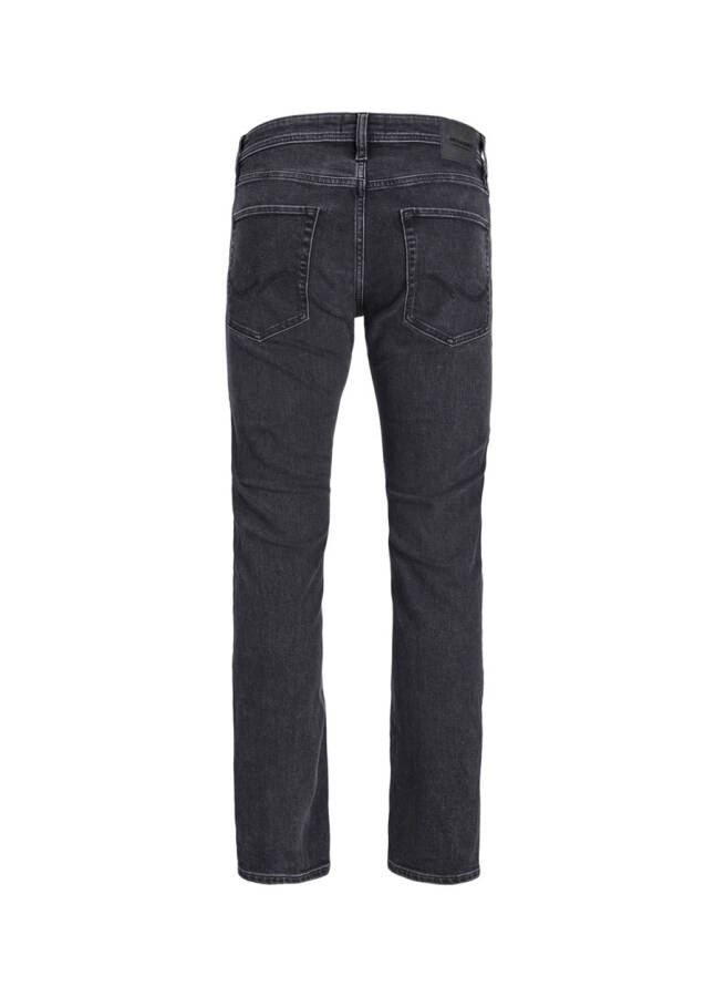 Jack & Jones JJIMIKE JJORIGINAL AM 389 NOOS Black Men's Standard Waist Tapered Fit Denim Pants - 13