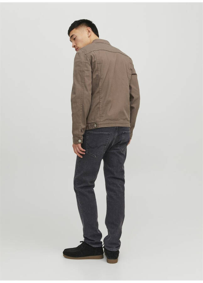 Jack & Jones JJIMIKE JJORIGINAL AM 389 NOOS Siyah Erkek Standart Bel Tapered Fit Denim Pantolon - 16