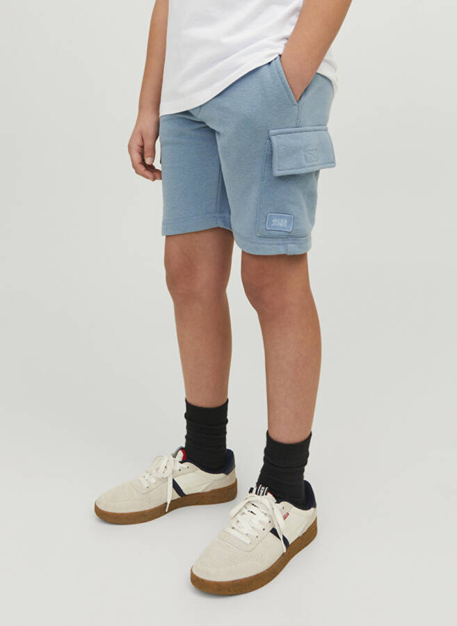 Jack & Jones Light Blue Boys Midi Shorts - 3