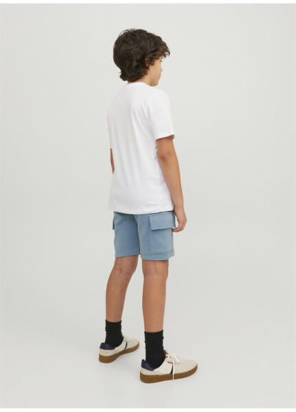 Jack & Jones Light Blue Boys Midi Shorts - 10