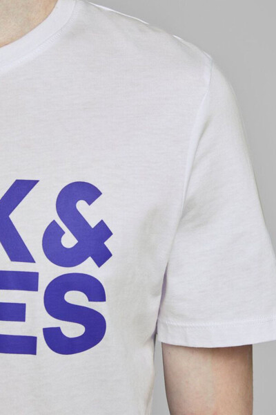 Jack Jones Logo Erkek Tişört 12151955 - 6