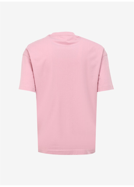 Jack & Jones Round Neck Pink Men's T-Shirt JOREASTER ACTIVITY TEE SS CREW NECK - 7