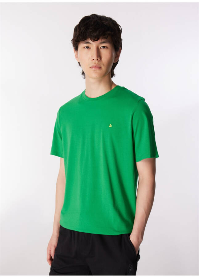 Jack & Jones Yeşil Erkek T-Shirt - 13