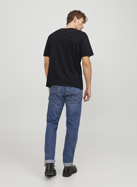 Jack & Jones Yuvarlak Yaka Siyah Erkek T-Shirt - 26