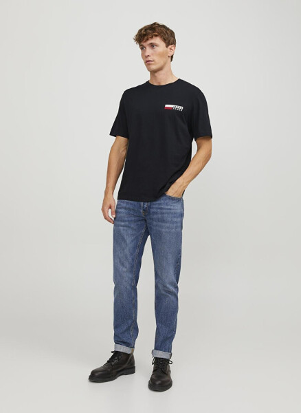 Jack & Jones Yuvarlak Yaka Siyah Erkek T-Shirt - 30