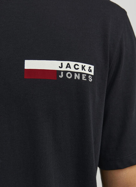 Jack & Jones Yuvarlak Yaka Siyah Erkek T-Shirt - 39