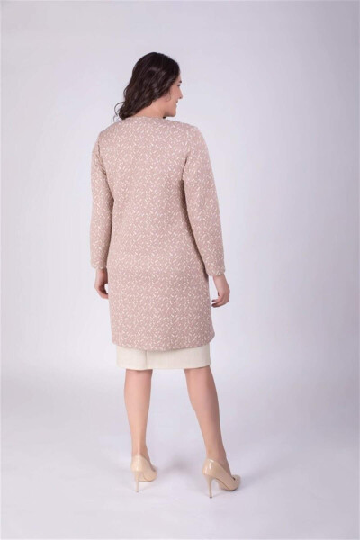 Jacquard Sequin Long Jacket - 2