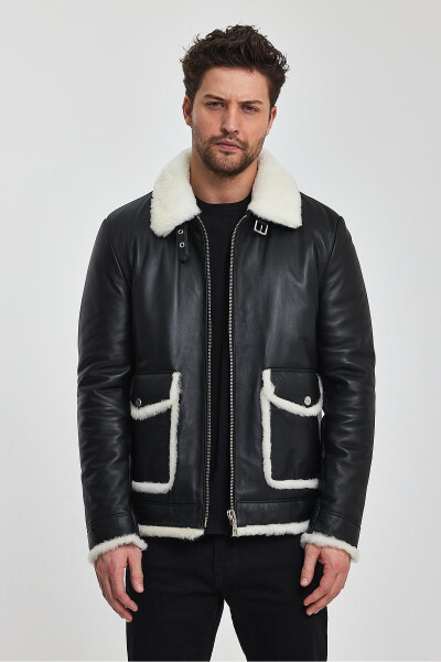 Jake Black Leather Jacket - 7