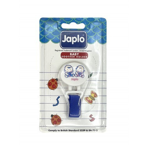 Japlo Pacifier Clip - Blue - 6