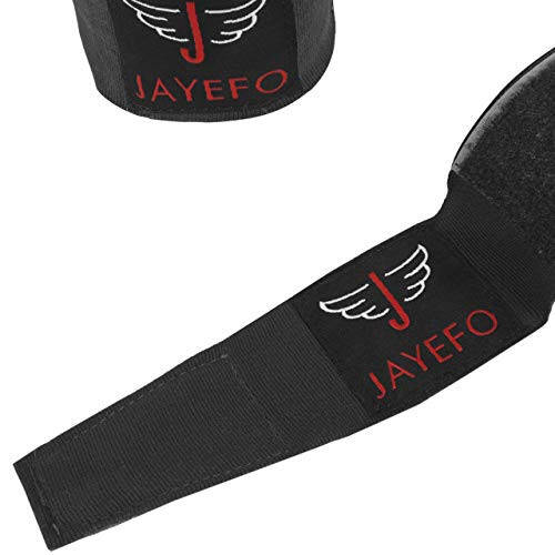 Jayefo Sports Hand Wraps 180 Inches Inner Boxing Gloves Martial Arts Wraps for Men & Women Boxing MMA Kickboxing Muay Thai - Pair - 3