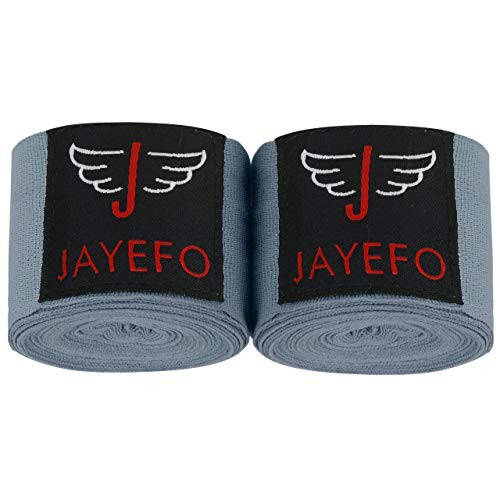 Jayefo Sports Hand Wraps 180 Inches Inner Boxing Gloves Martial Arts Wraps for Men & Women Boxing MMA Kickboxing Muay Thai - PAIR - 5