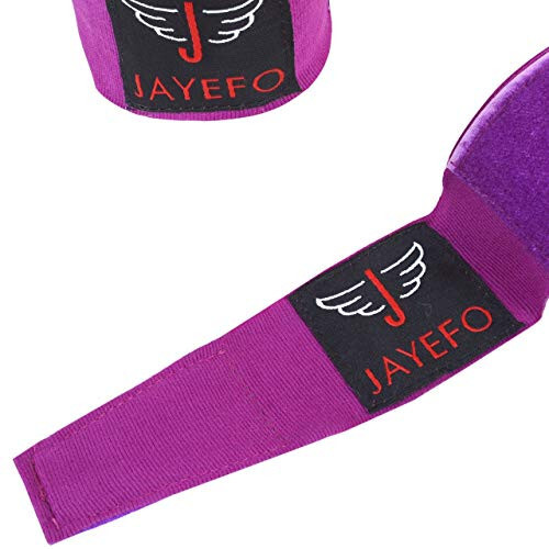 Jayefo Sports Hand Wraps 180 Inches Inner Boxing Gloves Martial Arts Wraps for Men & Women Boxing MMA Kickboxing Muay Thai - Pair - 4