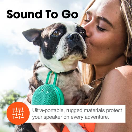 JBL Clip 3, Black - Waterproof, Durable & Portable Bluetooth Speaker - Up to 10 Hours of Play - Includes Noise-Cancelling Speakerphone & Wireless Streaming - 6