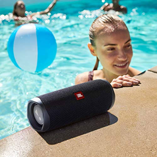 JBL FLIP 5, Su Geçirmez Taşınabilir Bluetooth Hoparlör, Siyah, Küçük - 9