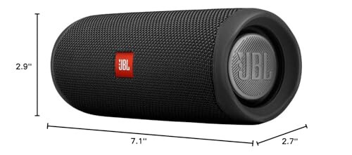 JBL FLIP 5, Su Geçirmez Taşınabilir Bluetooth Hoparlör, Siyah, Küçük - 4