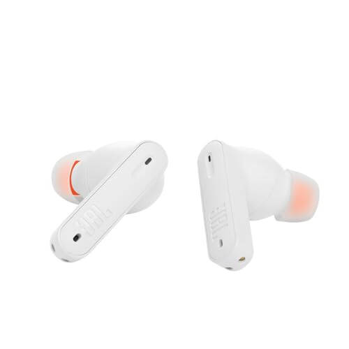 JBL Tune 230NC TWS - True Wireless In-Ear Headphones, Active Noise Cancelling with Smart Ambient, JBL Pure Bass Sound, 4 mics for perfect voice calls, IPX4, 40Hrs of battery life (White) - 4