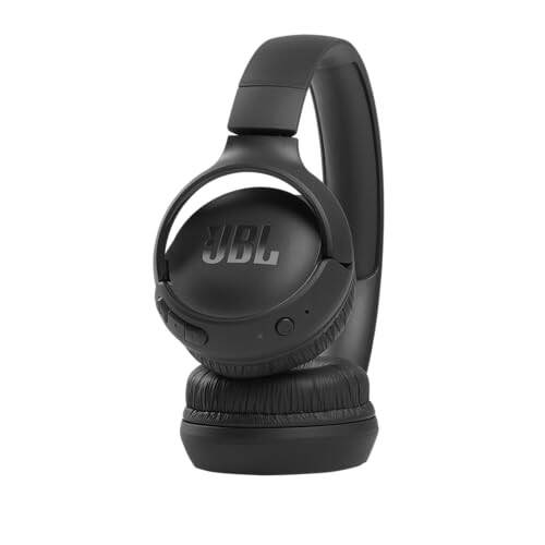 JBL Tune 510BT: Wireless On-Ear Headphones with Purebass Sound - Black - 3